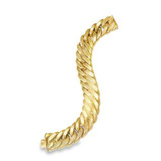 18K Yellow Gold Link Bracelet - Italy 1970's