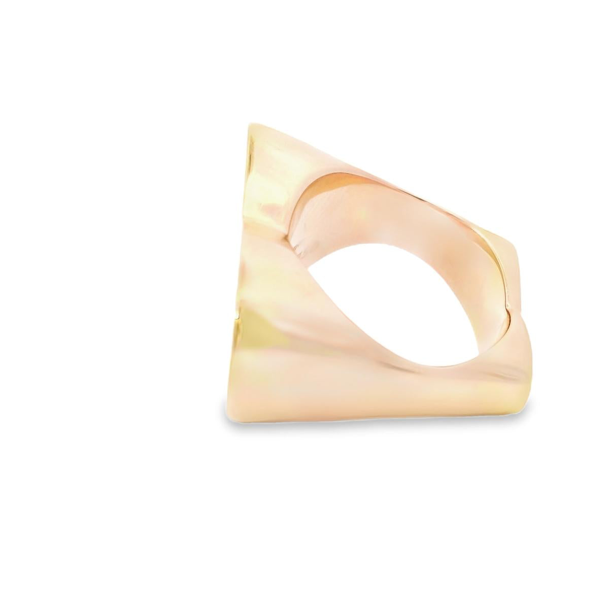 Tiffany & Co Heart Shape Gold Ring By Paloma Picasso