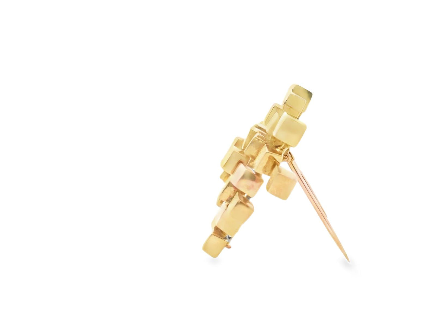 18K Yellow Gold Mauboussin pin By Georges L'Enfant - Circa 1970