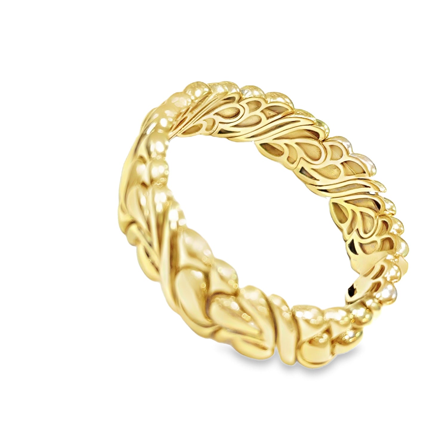 18k Yellow Gold  Bulgari 1960s  Gold Bangle  - 71.20GRAM