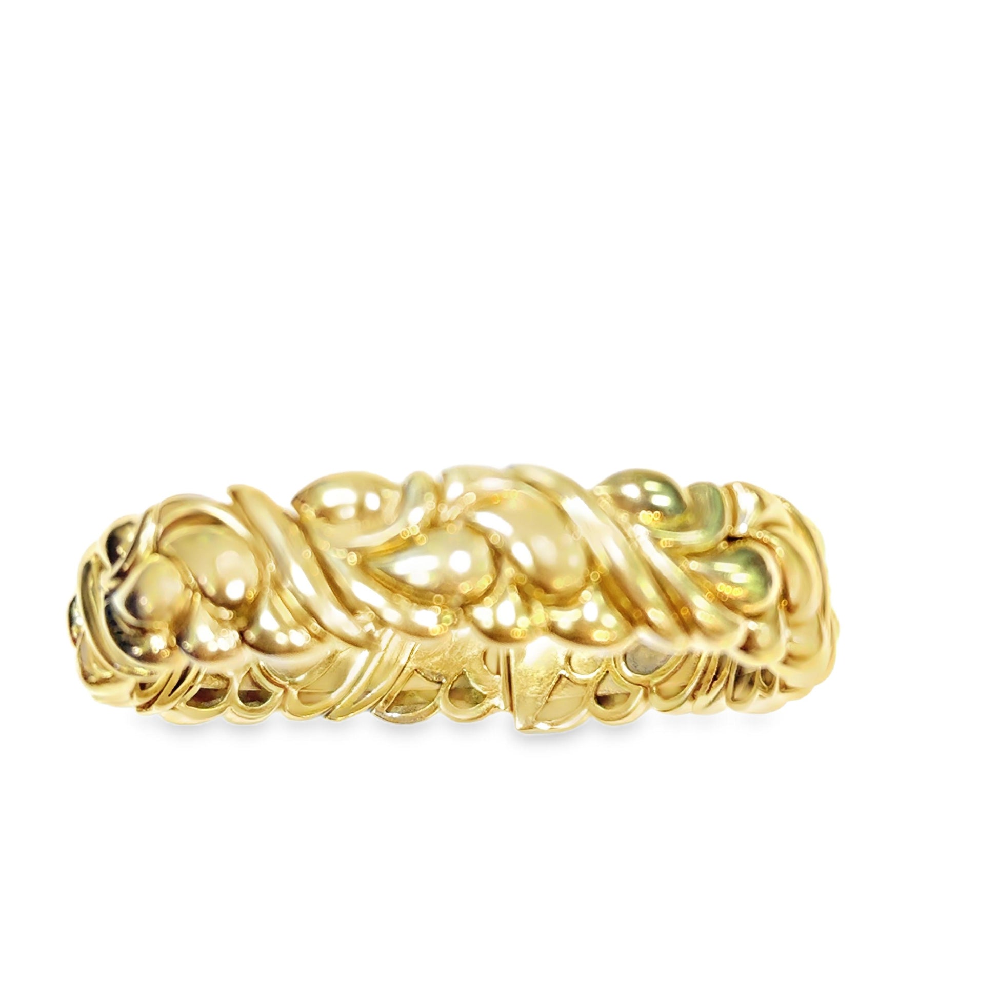 18k Yellow Gold  Bulgari 1960s  Gold Bangle  - 71.20GRAM