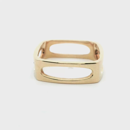 18K Gold Cartier Ring  Design by Dinh Van